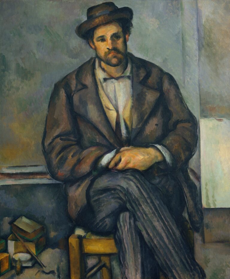 Paysan assis – Paul Cézanne Paul Cézanne