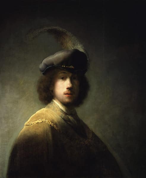 Autoportrait, à l’âge de 23 ans – Rembrandt van Rijn Rembrandt van Rijn