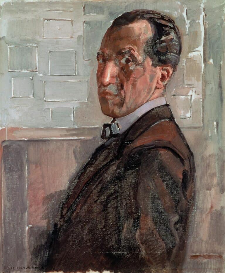 Autoportrait – Mondrian Piet Mondrian