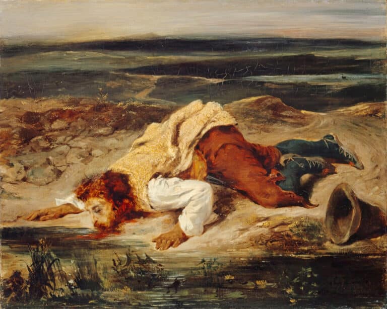 Pâtre romain – Eugène Delacroix Eugène Delacroix