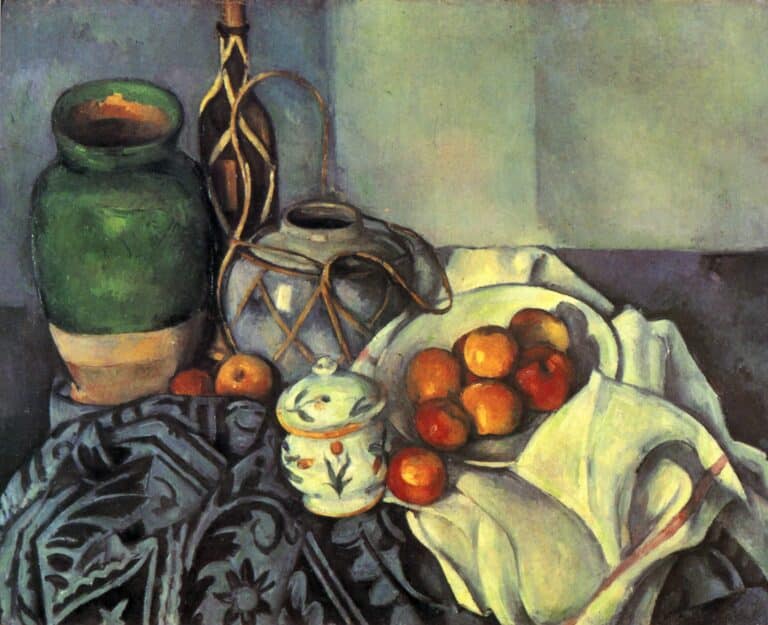 Nature morte avec des pommes (1893-1894) – Paul Cézanne Paul Cézanne