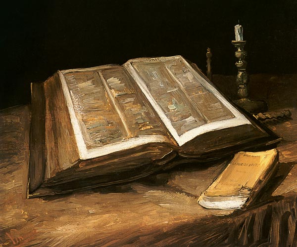 Nature morte avec la bible – Van Gogh Vincent Van Gogh