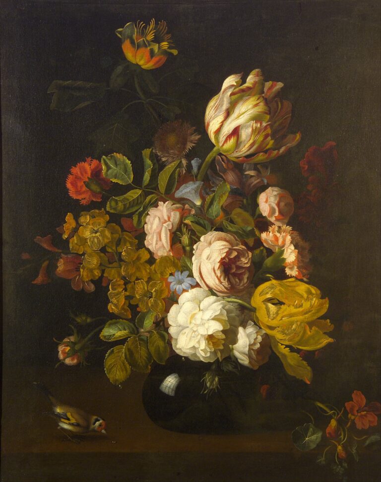 Nature morte avec des fleurs – Tobias Stranover Tobias Stranover