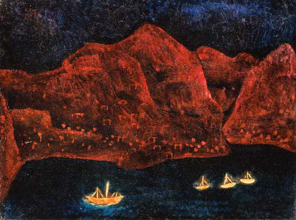 Côte sud le soir, 1925 – Paul Klee Paul Klee