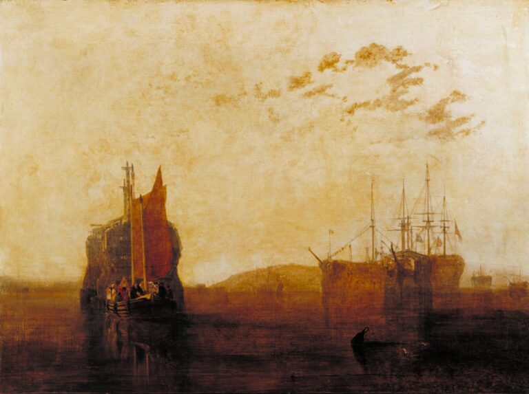 Hulks sur le Tamar – William Turner William Turner