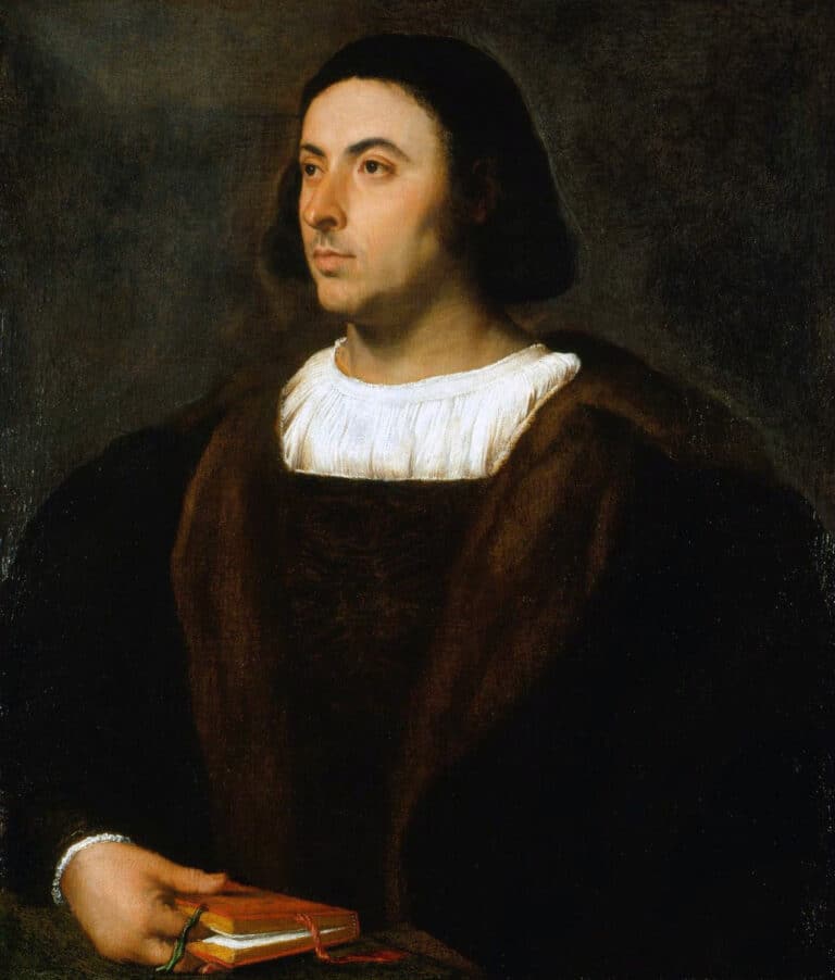 Portrait de Jacopo Sannazzaro, 1514-18 – Titien Titien