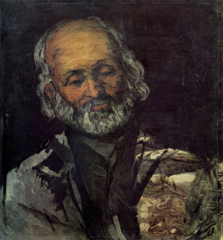 Portait d’un homme âgé – Paul Cézanne Paul Cézanne