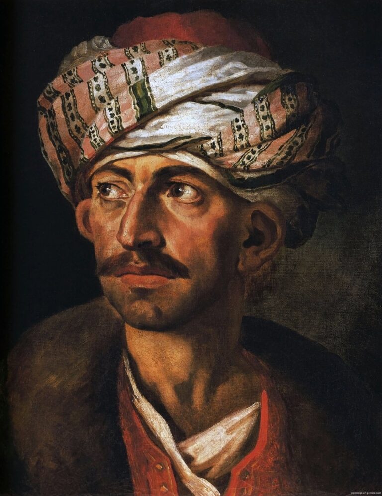 Portrait présumé de Mustapha – Théodore Géricault Théodore Géricault