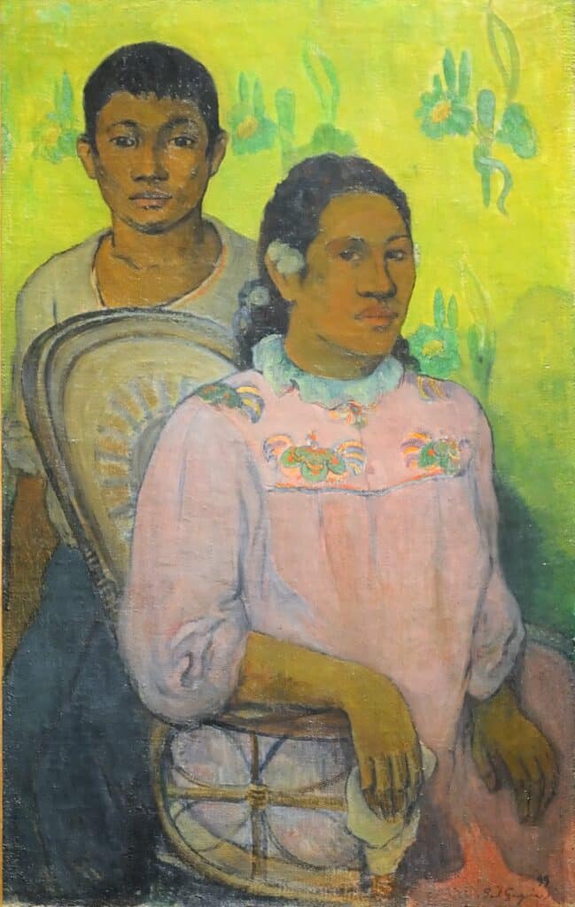 Madame et garçon à Tahiti – Paul Gauguin Paul Gauguin