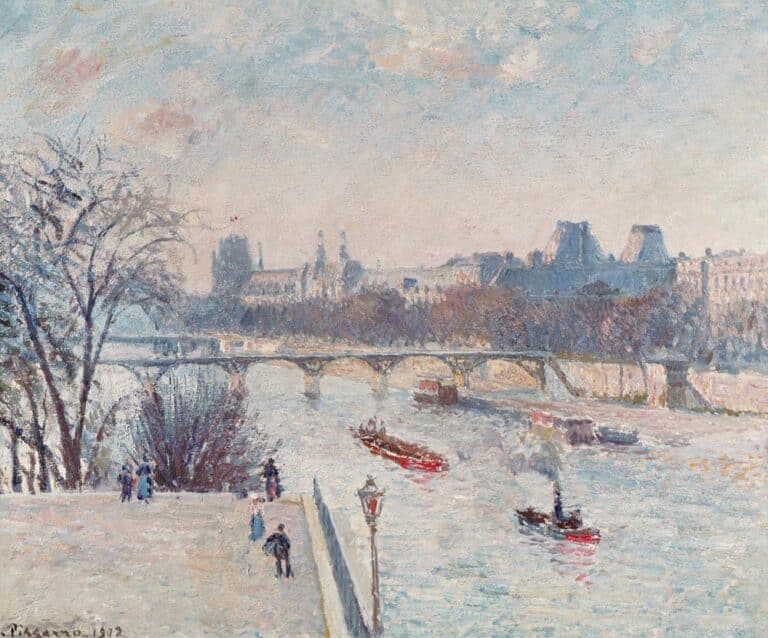 Le Louvre – Camille Pissarro Camille Pissarro