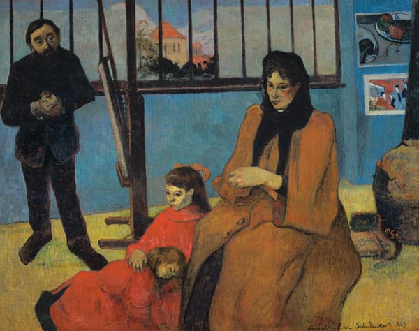 La famille Schuffenecker ou l’atelier Schuffenecker – Paul Gauguin Paul Gauguin