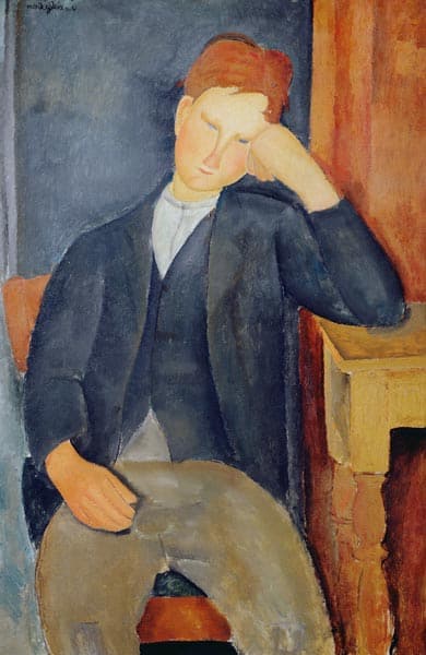 Le jeune apprenti – Amedeo Modigliani Amedeo Modigliani