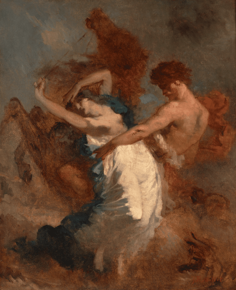 L’enlèvement des Sabines – Jean-François Millet Jean-François Millet
