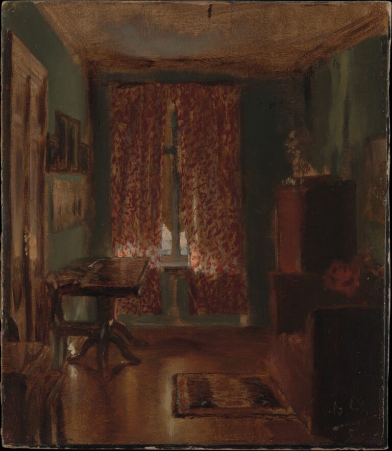 Le salon de l’artiste dans la Ritterstrasse – Adolph von Menzel Adolph von Menzel