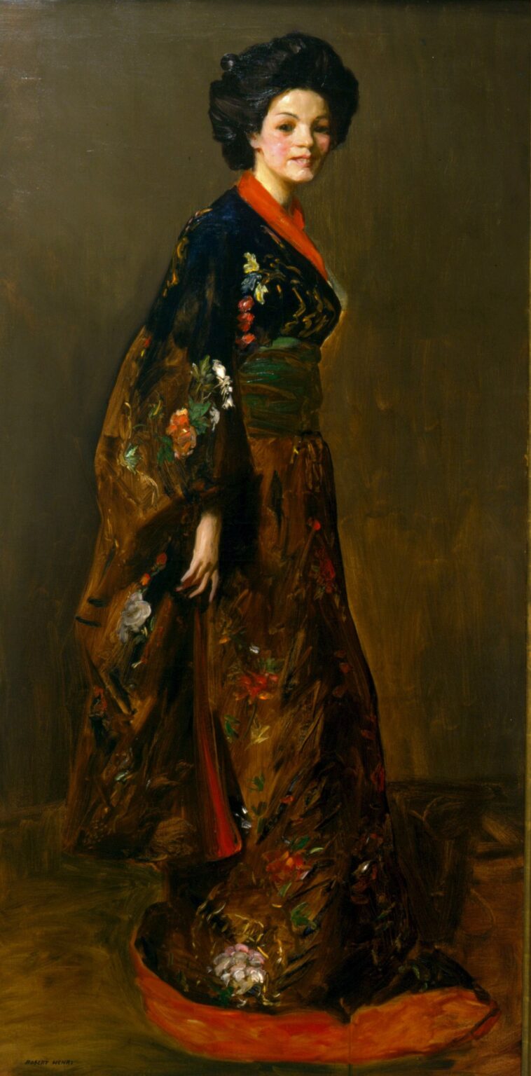 Le Kimono bleu – Robert Henri Robert Henri