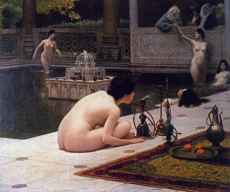 L’Allumeuse de narguilé – Jean-Léon Gérôme Jean-Léon Gérôme