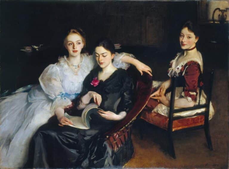 Les Mademoiselles Vickers – John Singer Sargent John Singer Sargent