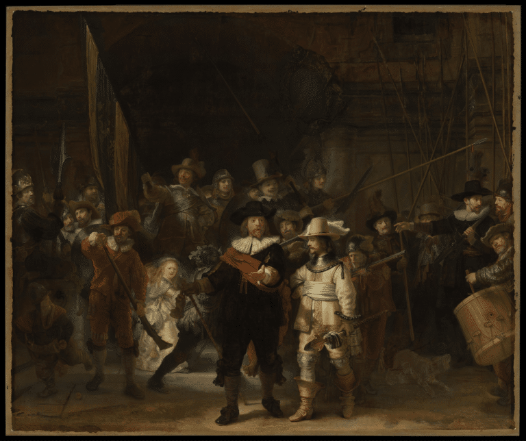 La Garde de nuit (La Compagnie de Frans Banning Cocq et Willem van Ruytenburch) – Rembrandt van Rijn Rembrandt van Rijn