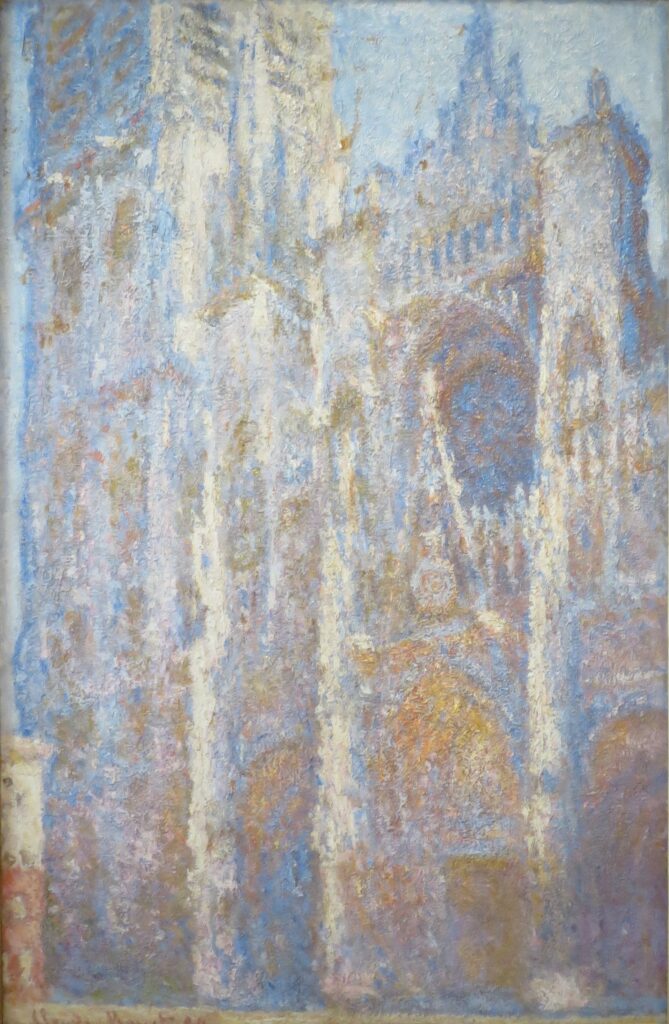 Cathédrale de Rouen, au soleil couchant (W1350) – Claude Monet Cathédrales de Rouen de Claude Monet