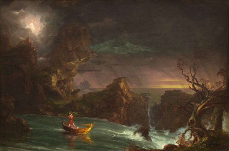 Le voyage de la vie : La vie d’homme – Thomas Cole Thomas Cole