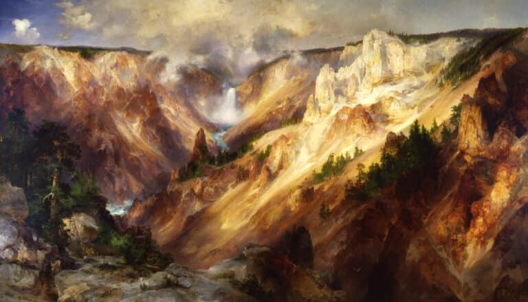 Le Grand Canyon du Yellowstone – Thomas Moran Thomas Moran