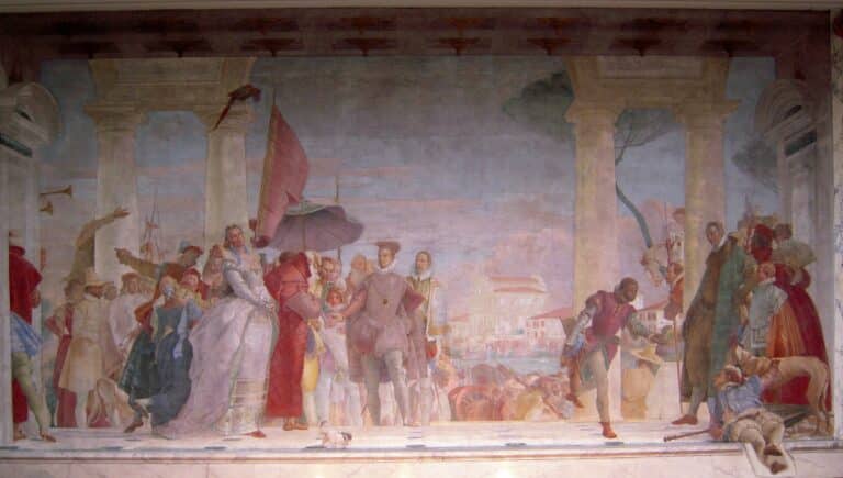 La visite du Henri III à ville Contarini – Giambattista Tiepolo Giambattista Tiepolo