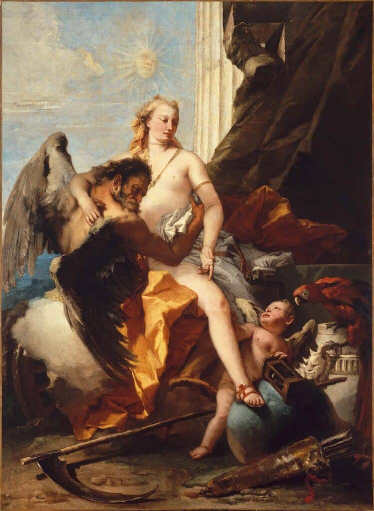 La Vérité dévoilée par le Temps, 1743 – Giambattista Tiepolo Giambattista Tiepolo