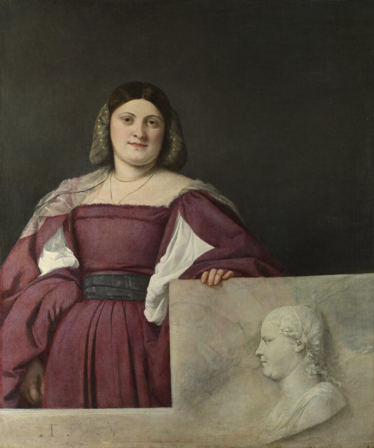 Portrait d’une femme – Titien Titien