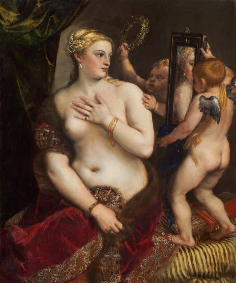 Vénus avec un miroir – Titien Titien