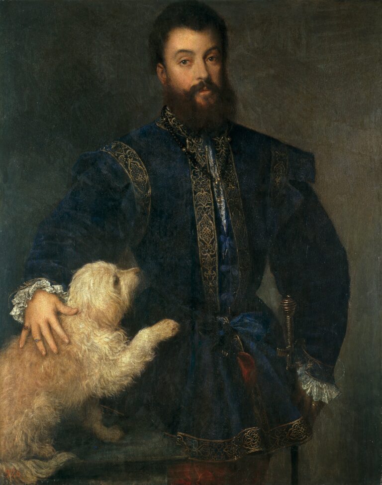 Portrait de Federico II Gonzague – Titien Titien