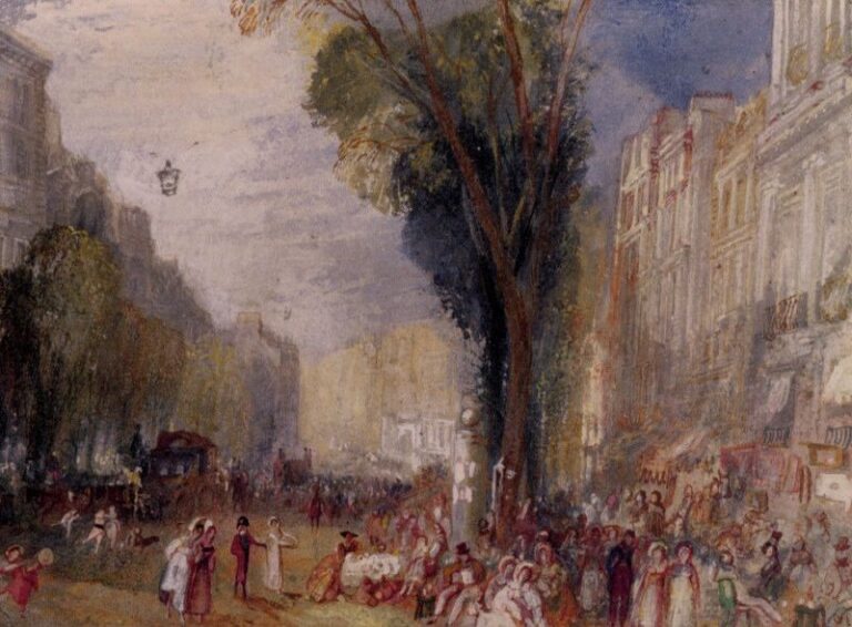 Boulevard des Italiennes – William Turner William Turner