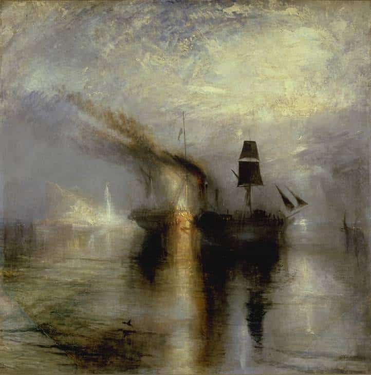 Paix funérailles en mer – William Turner William Turner