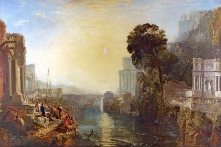 Didon faisant construire Carthage ou l’Ascension de l’Empire carthaginois – William Turner William Turner