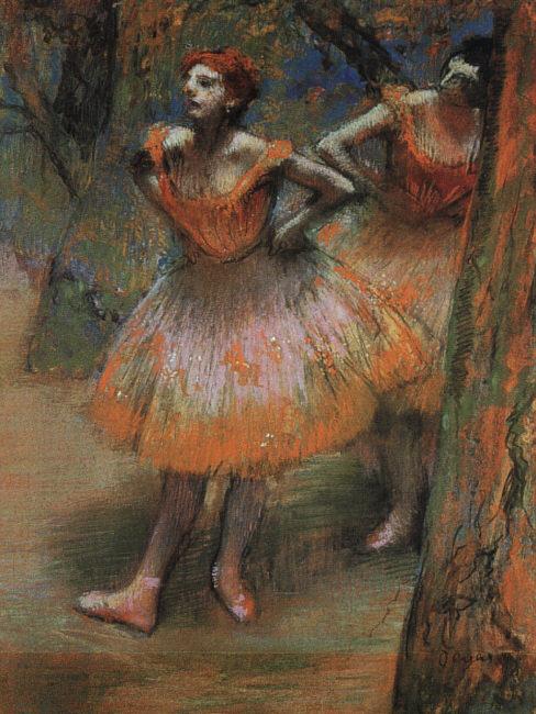 Deux danseurs – Edgar Degas Edgar Degas