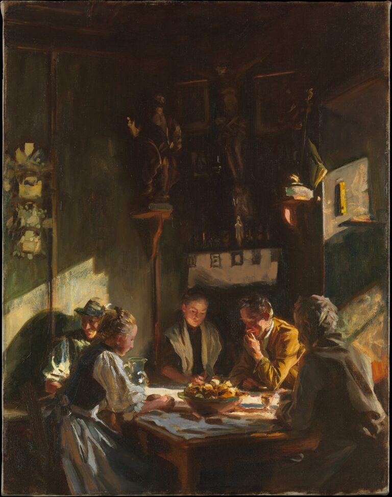 Intérieur tyrolien – John Singer Sargent John Singer Sargent