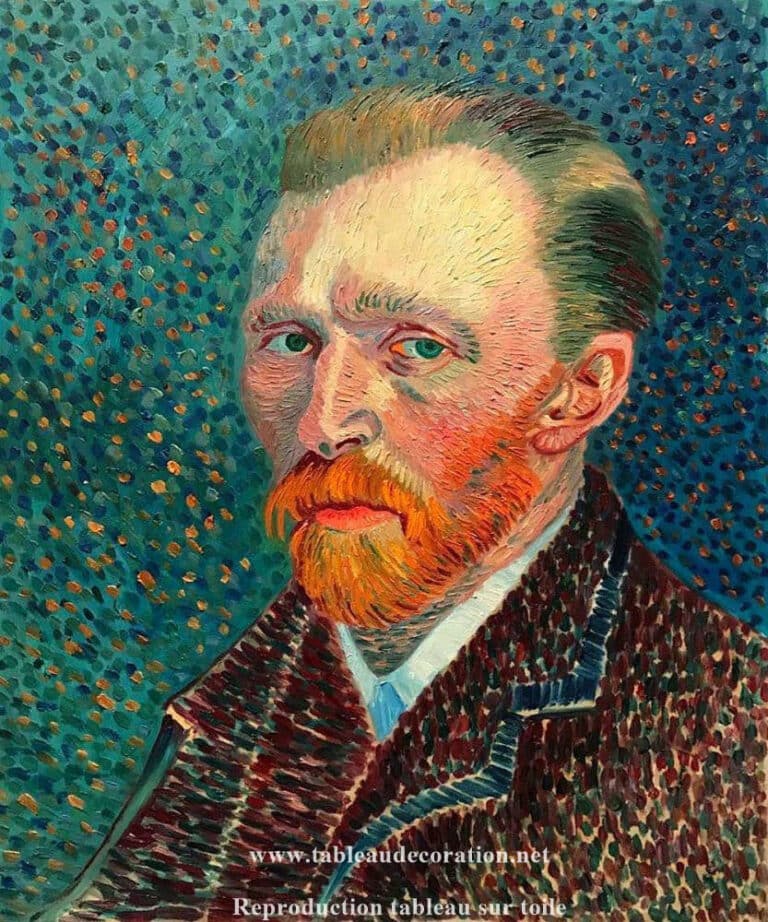 Tableau portrait de Van Gogh Vincent Van Gogh