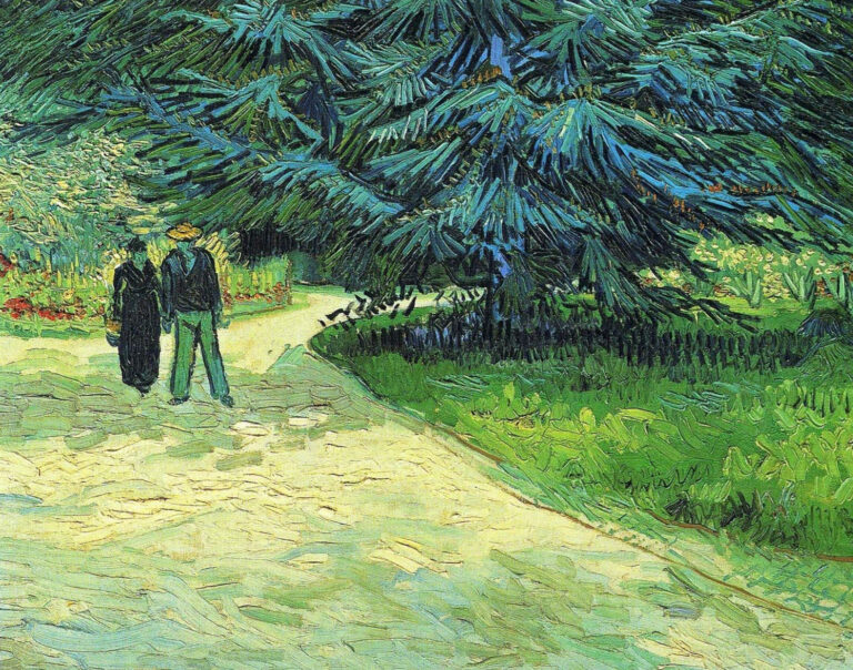 Parc en Arles – Van Gogh Vincent Van Gogh