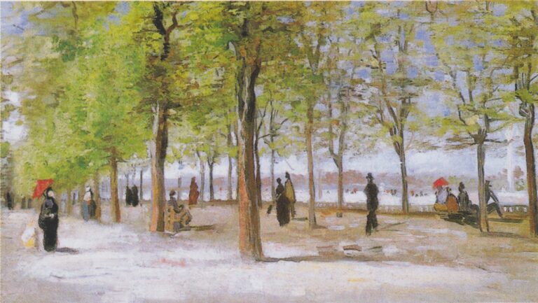 Allée au Jardin du Luxembourg – Van Gogh Vincent Van Gogh