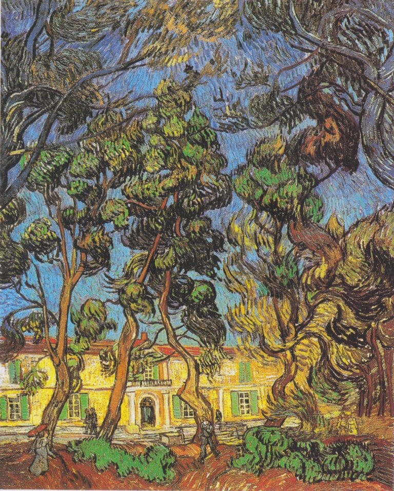 Hôpital de Saint-Rémy – Van Gogh Vincent Van Gogh