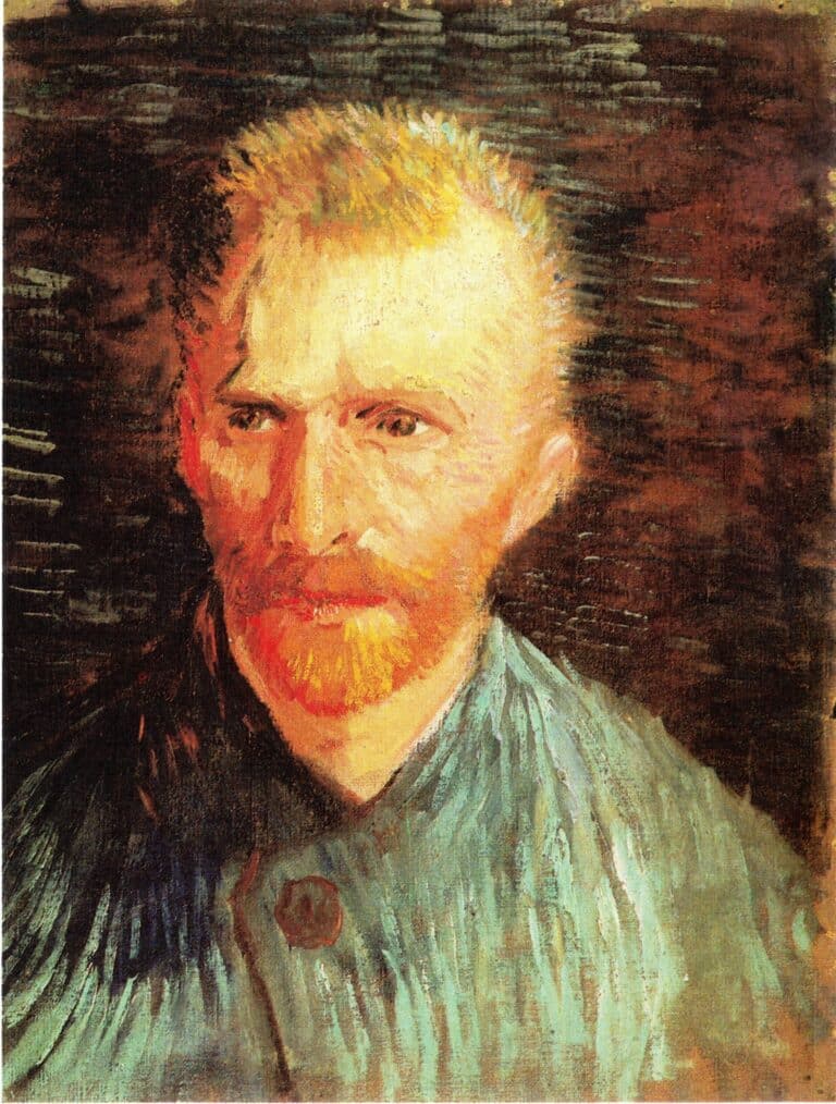 Autoportrait Vincent Van Gogh,1887 – Van Gogh Autoportraits de Vincent van Gogh