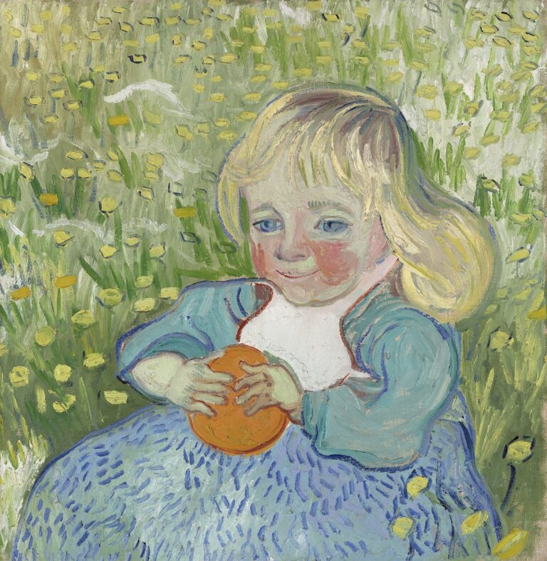 Enfant avec une orange – Van Gogh Vincent Van Gogh