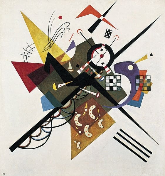 Sur blanc II – Vassily Kandinsky Vassily Kandinsky