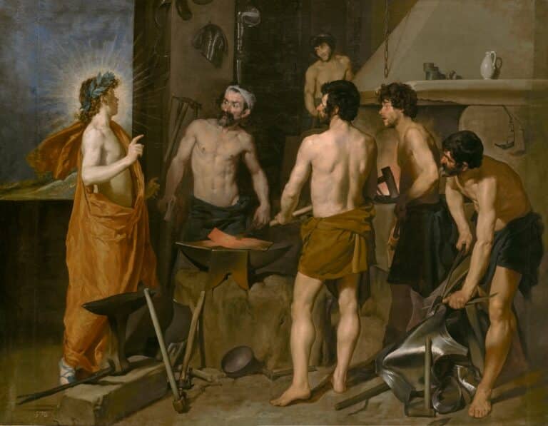 Apollo dans la forge de Vulcain – Diego Velázquez Diego Velázquez