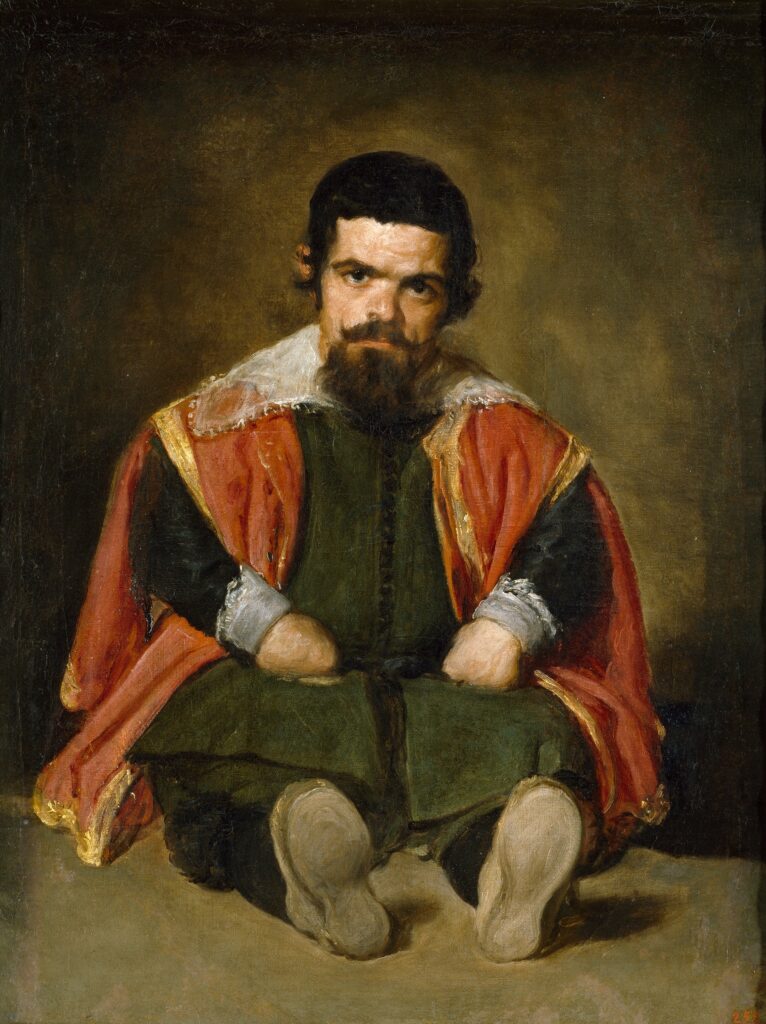 Le nain, Sebastián de Morra, à la cour de Felipe IV – Diego Velázquez Diego Velázquez