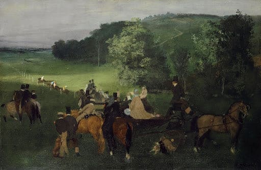 Sur le champ de course – Edgar Degas Edgar Degas