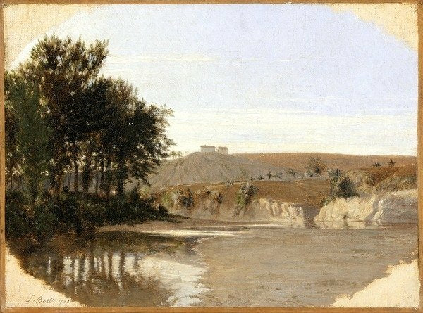 Vue d’un lac – Louis Boilly Louis Boilly