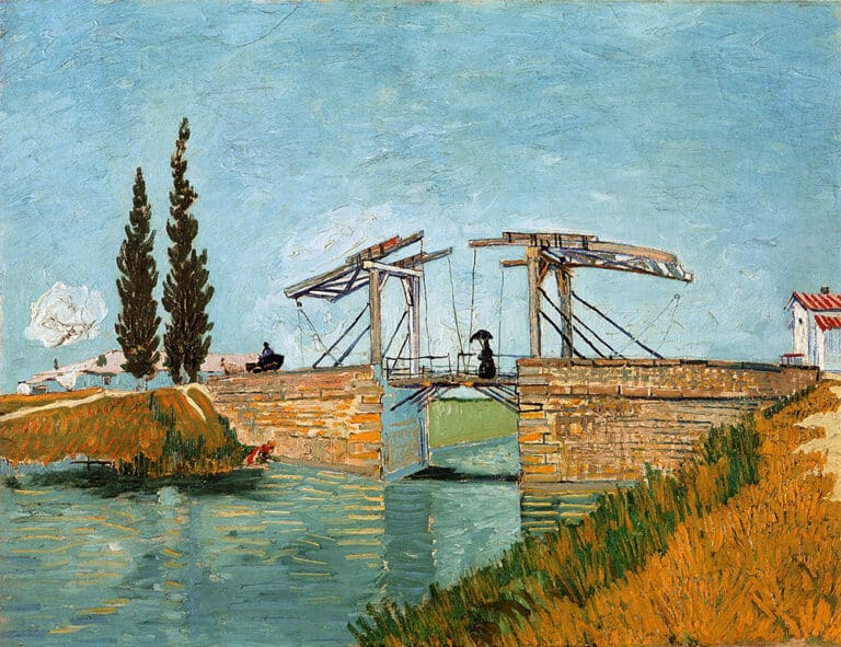 Le Pont de Langlois à Arles – Van Gogh Vincent Van Gogh