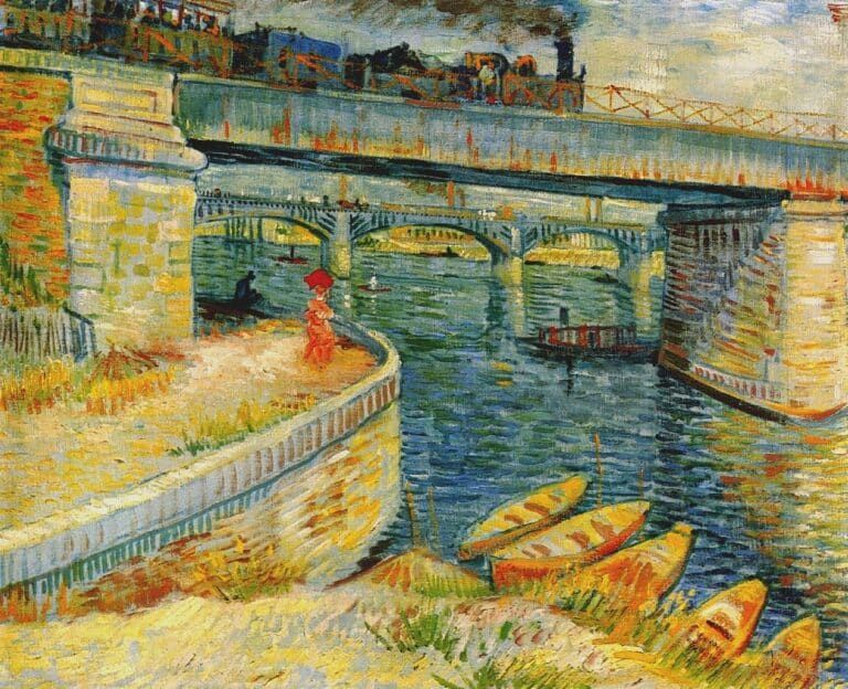 Le pont d’Asnières – Van Gogh Vincent Van Gogh