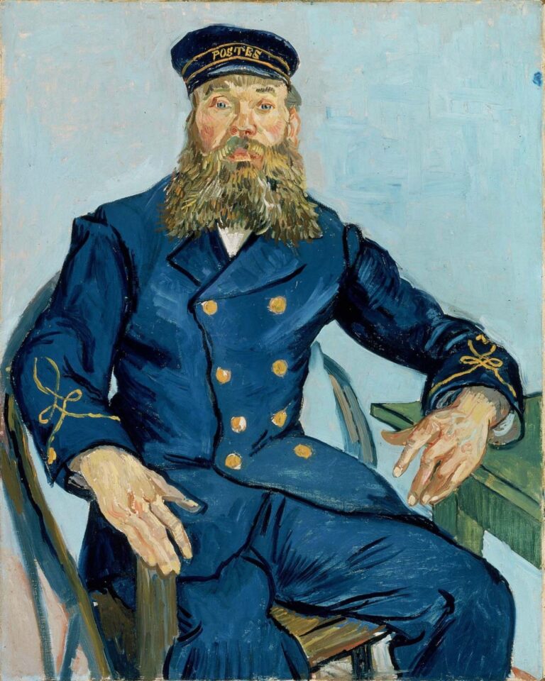 Portrait de Joseph Roulin – Van Gogh Vincent Van Gogh