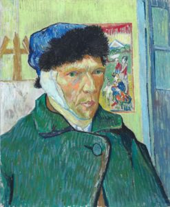 Autoportrait à l’oreille bandée – Van Gogh Autoportraits de Vincent van Gogh